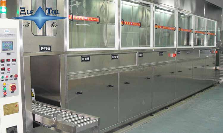 在平板玻璃加工中使用超聲波清洗機清洗1 在平板玻璃加工中使用超聲波清洗機清洗1